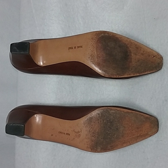 Salvatore Ferragamo women's pump shoes size 9 AA Florence Italy - Picture 7 of 11